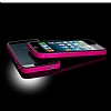 Spigen iPhone SE / 5 / 5S Neo Hybrid Ex Slim Bumper Koyu Pembe Klf - Resim 4