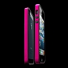 Spigen iPhone SE / 5 / 5S Neo Hybrid Ex Slim Bumper Koyu Pembe Klf - Resim 3