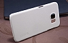 Nillkin Frosted Samsung i9800 Galaxy S6 Beyaz Rubber Klf - Resim 5