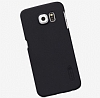 Nillkin Frosted Samsung i9800 Galaxy S6 Siyah Rubber Klf - Resim 4