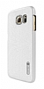 Nillkin Frosted Samsung i9800 Galaxy S6 Beyaz Rubber Klf - Resim 4