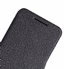 Nillkin HTC Desire 300 nce Kapakl Siyah Deri Klf - Resim: 2