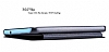 Nillkin HTC Desire Eye Sparkle Pencereli nce Kapakl Siyah Deri Klf - Resim: 3