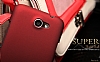 Nillkin HTC One X Krmz Sert Rubber Klf - Resim: 2