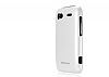 Nillkin HTC Sensation XE Beyaz Sert Parlak Rubber Klf - Resim 3