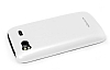 Nillkin HTC Sensation XE Beyaz Sert Parlak Rubber Klf - Resim 1