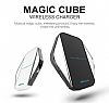 Nillkin Magic Cube Kablosuz Siyah arj Cihaz - Resim 4