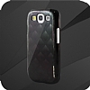 Nillkin Samsung Galaxy S3 / S3 Neo Siyah nci Sert Rubber Klf