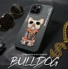 Nimmy iPhone 13 Pro Bulldog Rubber Klf - Resim: 1