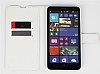 Nokia Lumia 1320 London Czdanl Yan Kapakl Deri Klf - Resim 1
