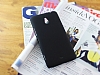 Nokia Lumia 1320 Sert Mat Siyah Rubber Klf - Resim: 2