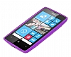 Nokia Lumia 520 / 525 Mor Silikon Klf - Resim 2