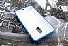 Nokia Lumia 620 CC-3057 Orjinal Koruyucu Mavi Arka Kapak - Resim 5