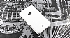 Nokia Lumia 625 Czdanl Beyaz Deri Klf - Resim 2