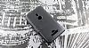 Nokia Lumia 925 Czdanl Siyah Deri Klf - Resim 2