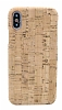 NY Cork iPhone X / XS Gerek Mantar Kaplama Premium Klf - Resim: 1