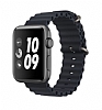 Ocean Apple Watch Midnight Silikon Kordon (42mm)