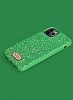 ONEGIF Lisa iPhone 12 Mini 5.4 in Iltl Yeil Rubber Klf - Resim: 1