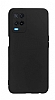 Oppo A54 Kamera Korumal Mat Siyah Silikon Klf
