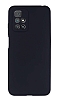 Xiaomi Redmi 10 Kamera Korumal Mat Siyah Silikon Klf