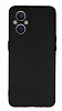 Oppo Reno 7 Lite Kamera Korumal Siyah Silikon Klf