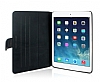 Pierre Cardin iPad Air / iPad 9.7 Standl Yan Kapakl Siyah Deri Klf - Resim 5