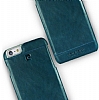 Pierre Cardin iPhone 6 / 6S Mavi Deri Klf - Resim: 2