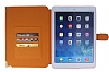PinShang iPad 2 / 3 / 4 Tal Kapakl Czdan Gold Klf - Resim 1