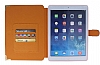 PinShang iPad Air Tal Kapakl Czdan Ak Pembe Klf - Resim: 1