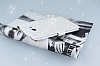 PinShang Samsung Galaxy C9 Pro Tal Kapakl Czdan Beyaz Klf - Resim 3