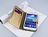PinShang Samsung Galaxy Grand Tal Standl Czdan Rugan Gold Klf - Resim: 3