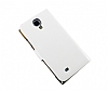 PinShang Samsung i9500 Galaxy S4 Tal Kapakl Beyaz Czdan Klf - Resim 3