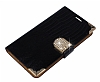 PinShang Samsung N7500 Galaxy Note 3 Neo Tal Kapakl Czdan Siyah Klf - Resim 2