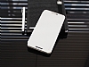 Pipilu HTC Desire 816 Standl nce Yan Kapakl Beyaz Klf - Resim 5
