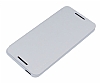 Pipilu HTC Desire 816 Standl nce Yan Kapakl Beyaz Klf - Resim 4