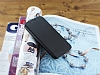 Pipilu LG G2 Standl nce Yan Kapakl Siyah Klf - Resim 3