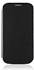 PIPILU Samsung i9190 Galaxy S4 Mini nce Yan Kapakl Standl Siyah Deri Klf - Resim 3