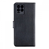 Realme 8 Kamera Korumal Czdanl Siyah Deri Klf - Resim 1