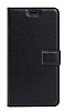 Realme C15 Czdanl Kapakl Siyah Deri Klf