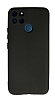 Realme C21Y Kamera Korumal Siyah Silikon Klf