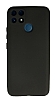 Realme C25 Kamera Korumal Siyah Silikon Klf