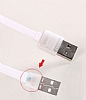 Remax KingKong Lightning Beyaz USB Katlanmayan Data Kablosu 1.50m - Resim 5