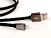 Remax KingKong Lightning Siyah USB Katlanmayan Data Kablosu 1.50m - Resim 7