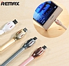 Remax Laser Micro USB Rose Gold Data Kablosu 1m - Resim 4