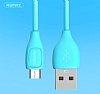 Remax Lesu Micro USB Pembe Data Kablosu 1m - Resim 6