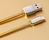 Remax Safe & Speed Lightning USB Gold Data Kablosu 1m - Resim 3