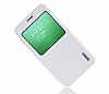 Remax Samsung i9600 Galaxy S5 Uyku Modlu Pencereli Beyaz Klf - Resim: 5