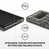 Ringke Air Prism 3D Samsung Galaxy Note 8 Elmas Yansmas Smoke Black Klf - Resim: 4