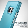 Ringke Slim Frost Samsung Galaxy Note FE 360 Kenar Koruma Yeil Rubber Klf - Resim 5