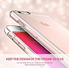 Ringke Slim iPhone 6 Plus / 6S Plus 360 Kenar Koruma Rose Gold Rubber Klf - Resim: 3
